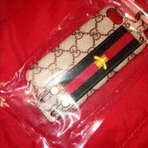 Gucci bee print iphone7/8 case